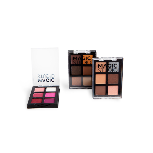 Magic Studio - Assorted Mini Eyeshadow Palette - 3