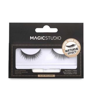 Magic Studio - False Eyelashes - Natural Effect