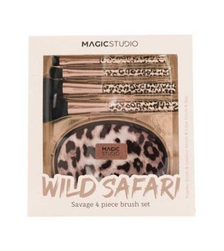 Magic Studio - *Wild Safari* - Set of 4 brushes Savage