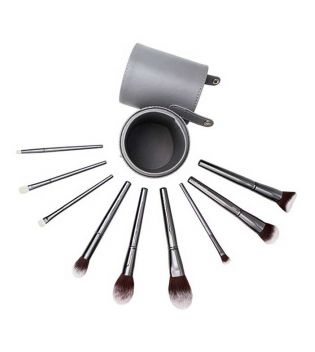 Maiko - Set of 9 brushes Luxury Grey
