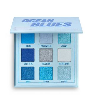 Makeup Obsession - Shadow Palette Ocean Blues