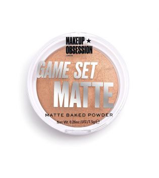 Makeup Obsession - Game Set Matte Matte Baked Powder - Kalahari