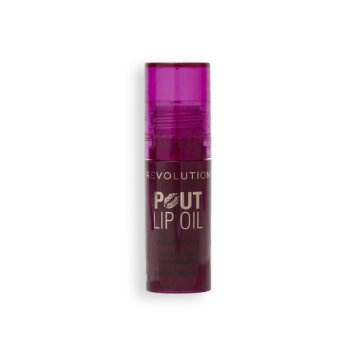 Makeup Revolution - Lip Oil Pout Lip - Bitten Berry