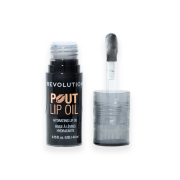 Makeup Revolution - Lip Oil Pout Lip - Midnight Black