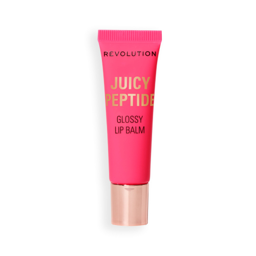 Makeup Revolution - Lip Gloss Balm Juicy Peptide - Guava Rum Punch Coral