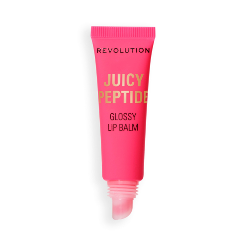 Makeup Revolution - Lip Gloss Balm Juicy Peptide - Guava Rum Punch Coral
