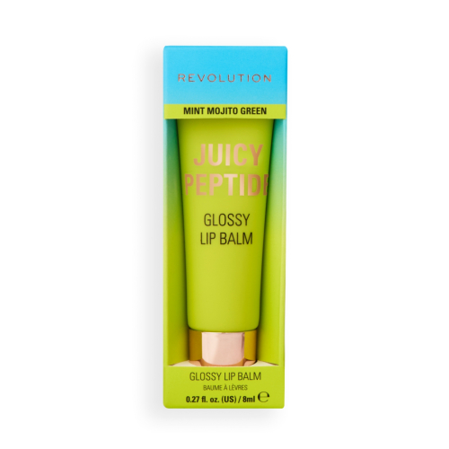 Makeup Revolution - Lip Gloss Balm Juicy Peptide - Mint Mojito Green