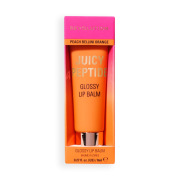 Makeup Revolution - Lip Gloss Balm Juicy Peptide - Peach Bellini Orange