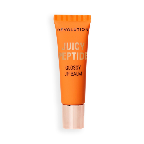 Makeup Revolution - Lip Gloss Balm Juicy Peptide - Peach Bellini Orange