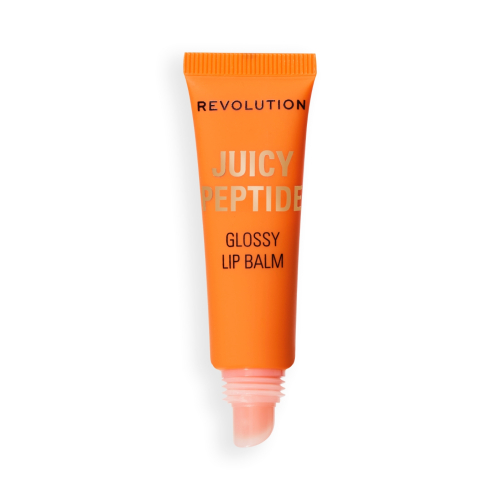 Makeup Revolution - Lip Gloss Balm Juicy Peptide - Peach Bellini Orange
