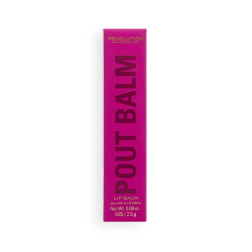 Revolution - Lip balm Pout Balm - Fuchsia shine