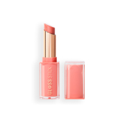 Makeup Revolution - Lipstick Pout Lip Gloss Stick - Shimmer Peach Sorbet Nude