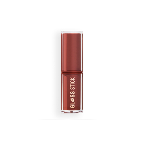 Makeup Revolution - Lipstick Pout Lip Gloss Stick - Shimmer Toasted Caramel