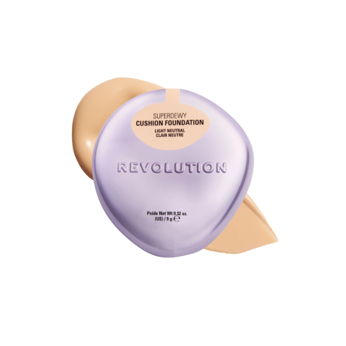 Makeup Revolution - Cushion foundation Superdewy - Light Neutral