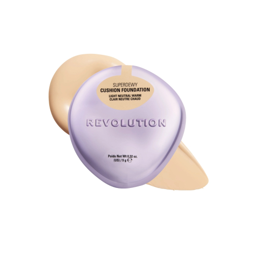 Makeup Revolution - Cushion foundation Superdewy - Light Neutral Warm