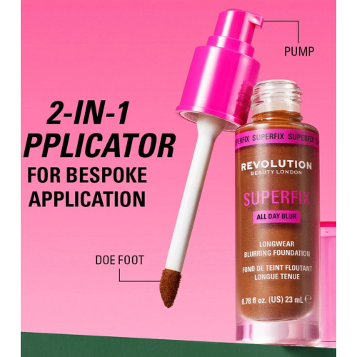 Makeup Revolution - Makeup Foundation Superfix 16H Blur - F3N