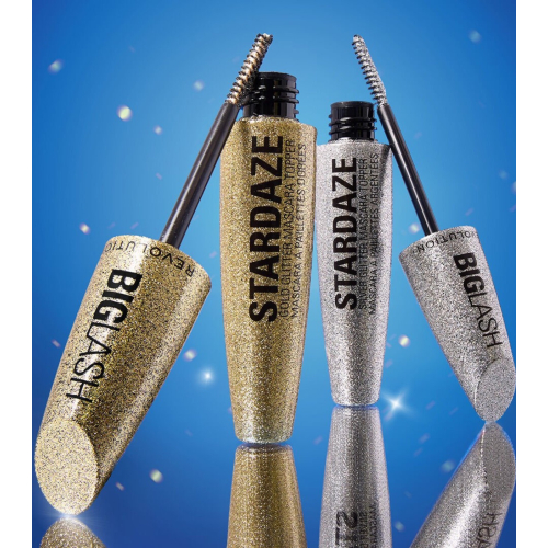 Makeup Revolution - Hair, eyebrow and eyelash shine Big Lash Stardaze - Stardust Gold