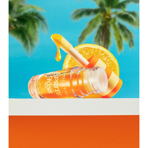 Makeup Revolution - *Club Riviera* - Lip oil Spritz Kiss Orange