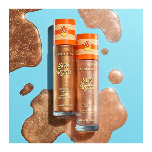 Makeup Revolution - *Club Riviera* - Body highlighter Sun Rush - Caramel Bronze