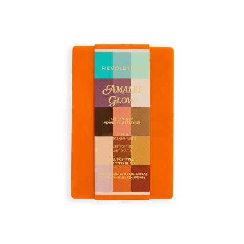 Makeup Revolution - *Club Riviera* - Multi-purpose palette for face, eyes and lips Amalfi Glow