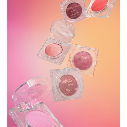 Makeup Revolution - Blush Cream to Powder Bouncy Blur - Coral Blur Burst