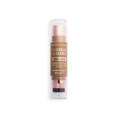 Makeup Revolution - Contour stick Reloaded Contour & Blend - Medium