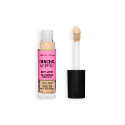 Makeup Revolution - Liquid Concealer Conceal & Define Soft Matte - C0.3W