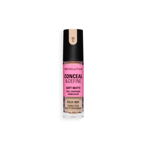 Makeup Revolution - Liquid Concealer Conceal & Define Soft Matte - C2N