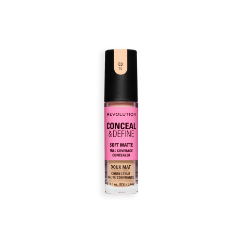 Makeup Revolution - Liquid Concealer Conceal & Define Soft Matte - C3N