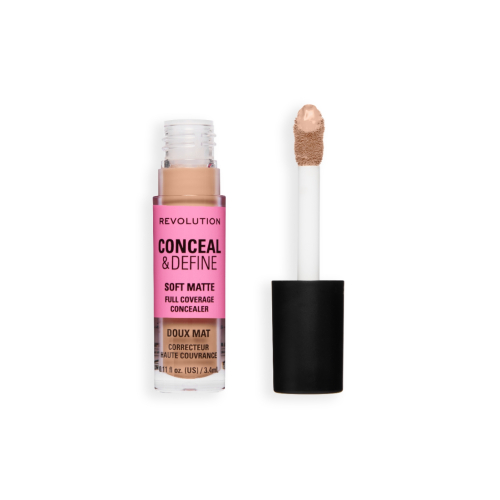 Makeup Revolution - Liquid Concealer Conceal & Define Soft Matte - C4C