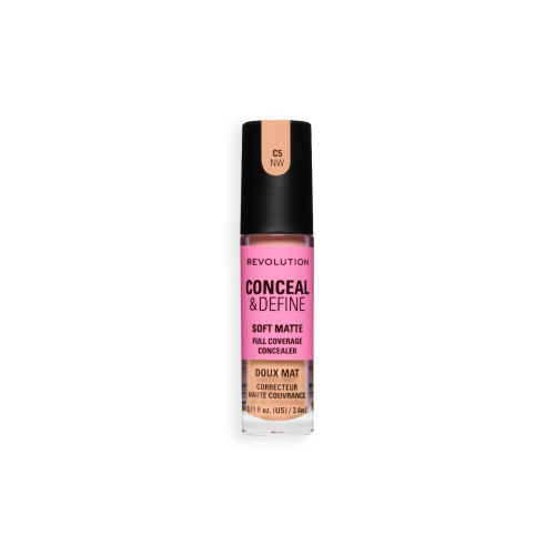 Makeup Revolution - Liquid Concealer Conceal & Define Soft Matte - C5NW