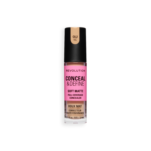 Makeup Revolution - Liquid Concealer Conceal & Define Soft Matte - C6.2NC