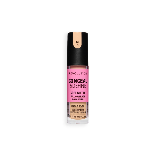 Makeup Revolution - Liquid Concealer Conceal & Define Soft Matte - C6N