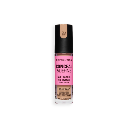 Makeup Revolution - Liquid Concealer Conceal & Define Soft Matte - C7.2NW