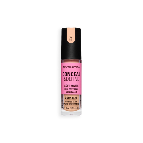 Makeup Revolution - Liquid Concealer Conceal & Define Soft Matte - C7NC