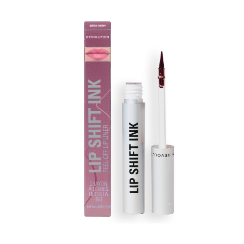 Makeup Revolution - Lip Liner Lip Shift Ink Peel Off - Bitten Cherry