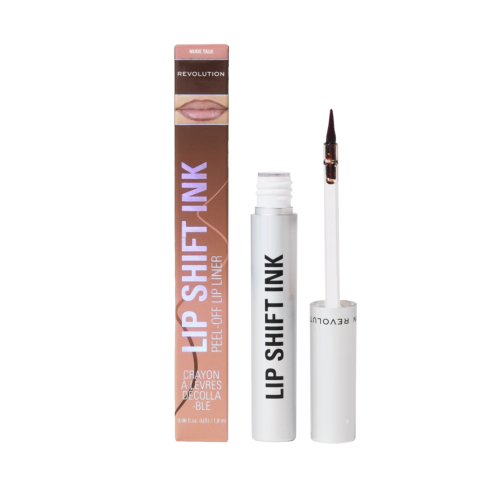 Makeup Revolution - Lip Liner Lip Shift Ink Peel Off - Nude Talk