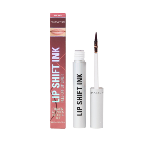 Makeup Revolution - Lip Liner Lip Shift Ink Peel Off - Rose Inked
