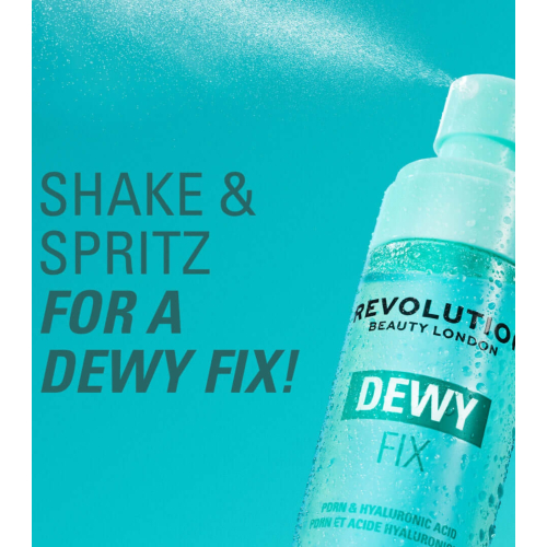 Makeup Revolution - Hydrating makeup setting spray Dewy Fix