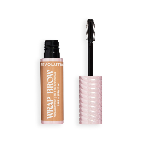 Makeup Revolution - Eyebrow Gel Wrap Brow - Cool Medium Brown