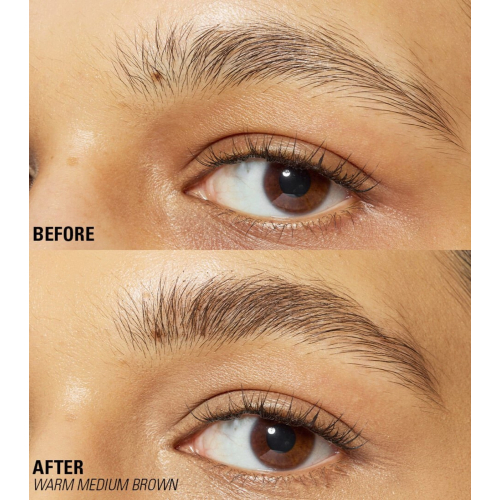 Makeup Revolution - Eyebrow Gel Wrap Brow - Warm Medium Brown