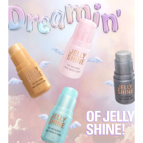 Makeup Revolution - Highlighter Jelly Shine Shadow and Highlight Stick - Mermaid Green