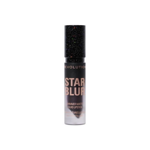 Makeup Revolution - Matte Liquid Lipstick with Shimmer Star Blur - Midnight Eclipse