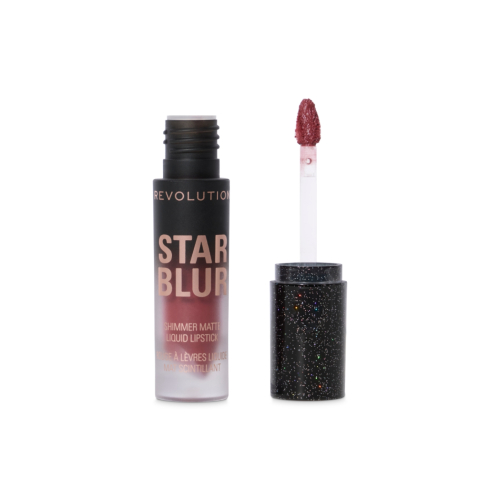 Makeup Revolution - Matte Liquid Lipstick with Shimmer Star Blur - Moonlit Rose
