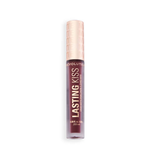 Makeup Revolution - Matte Liquid Lipstick Lasting Kiss - Drama Pink