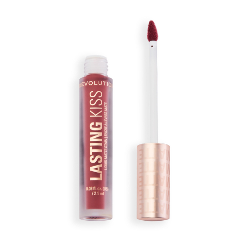 Makeup Revolution - Matte Liquid Lipstick Lasting Kiss - Plum Pink