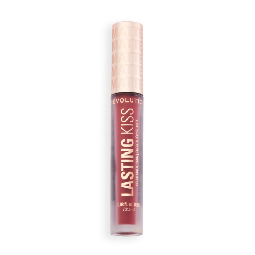 Makeup Revolution - Matte Liquid Lipstick Lasting Kiss - Plum Pink