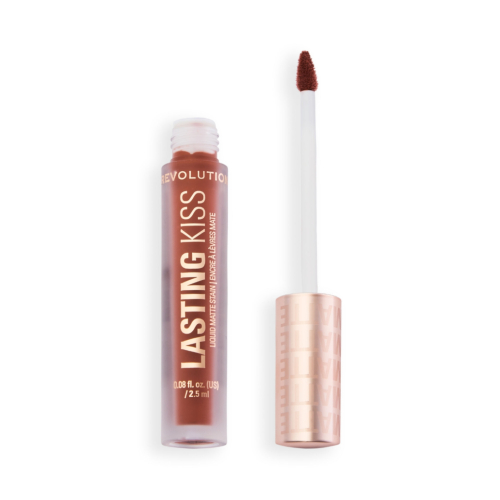 Makeup Revolution - Matte Liquid Lipstick Lasting Kiss - Suede Nude