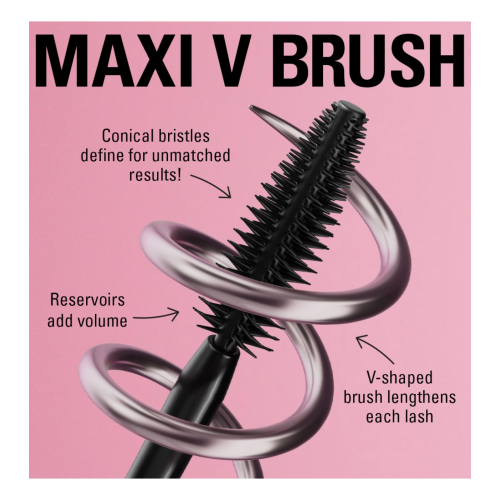 Makeup Revolution - Wrap Lash Mascara - Black