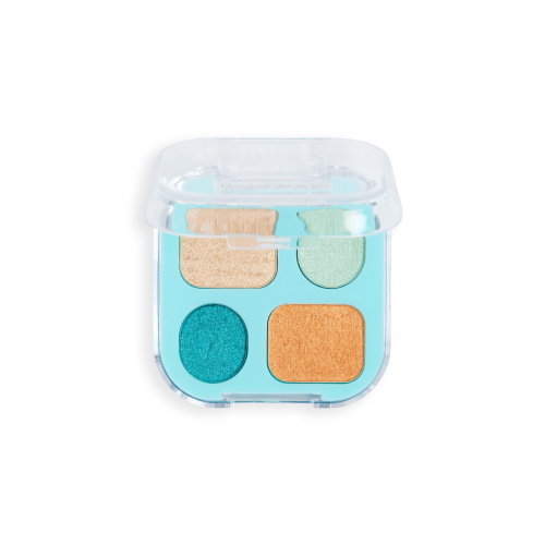 Makeup Revolution - Mini shadow palette Bouncy Pop - Aqua Splash